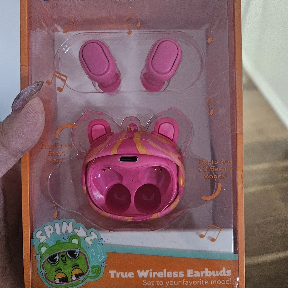 Spin-Z Pink True Wireless Earbuds